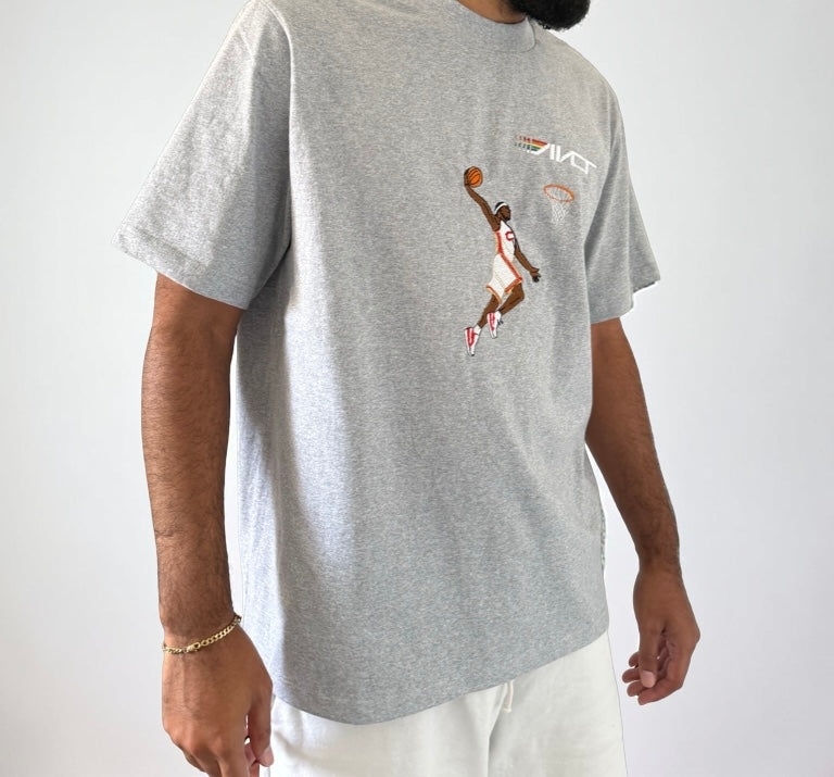 Lebron James Home Jersey/ Grey Tee
